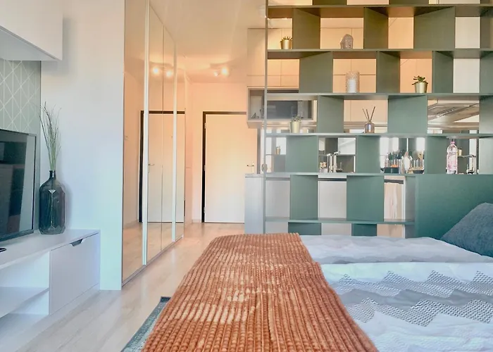 Luxury, Bright With Parking And Balcony In Center *